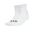 adidas Quarter 3 Back Stripes Socks 3 Pack