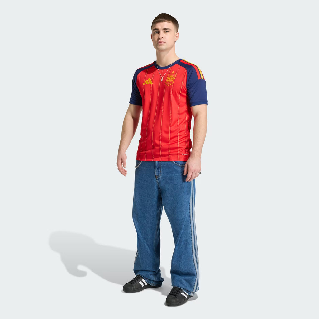 Spain 26 Home Jersey