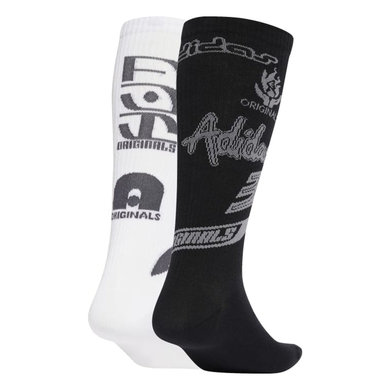 adidas Sponsor 2 Pack Crew Socks