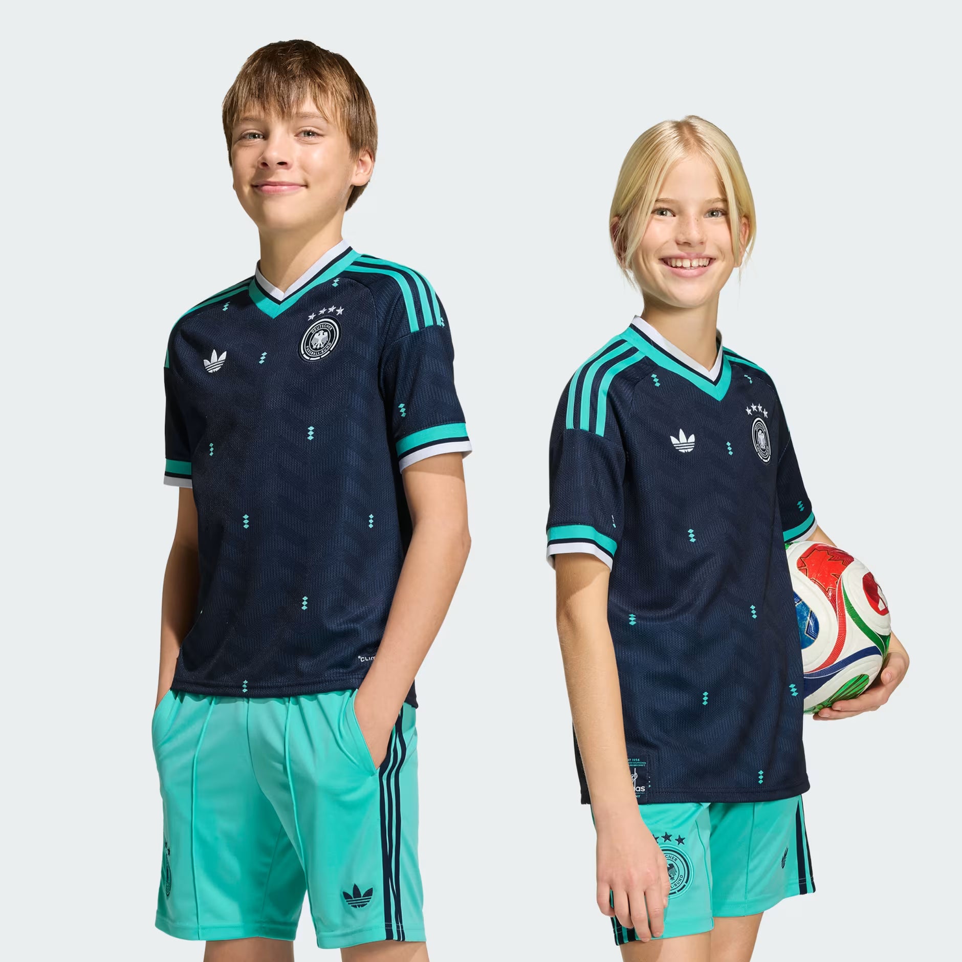 Germany 26 Away Kids Jersey
