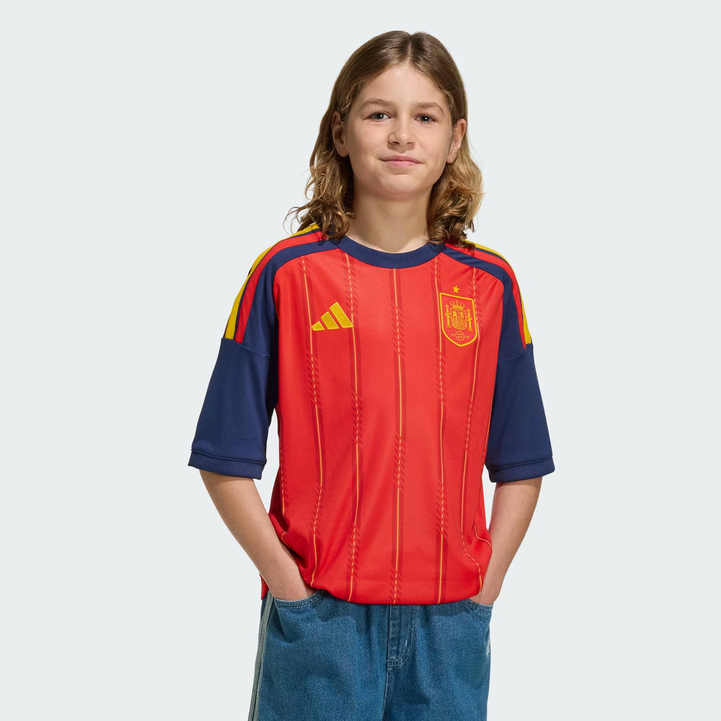 Spain 26 Home Youth Jersey