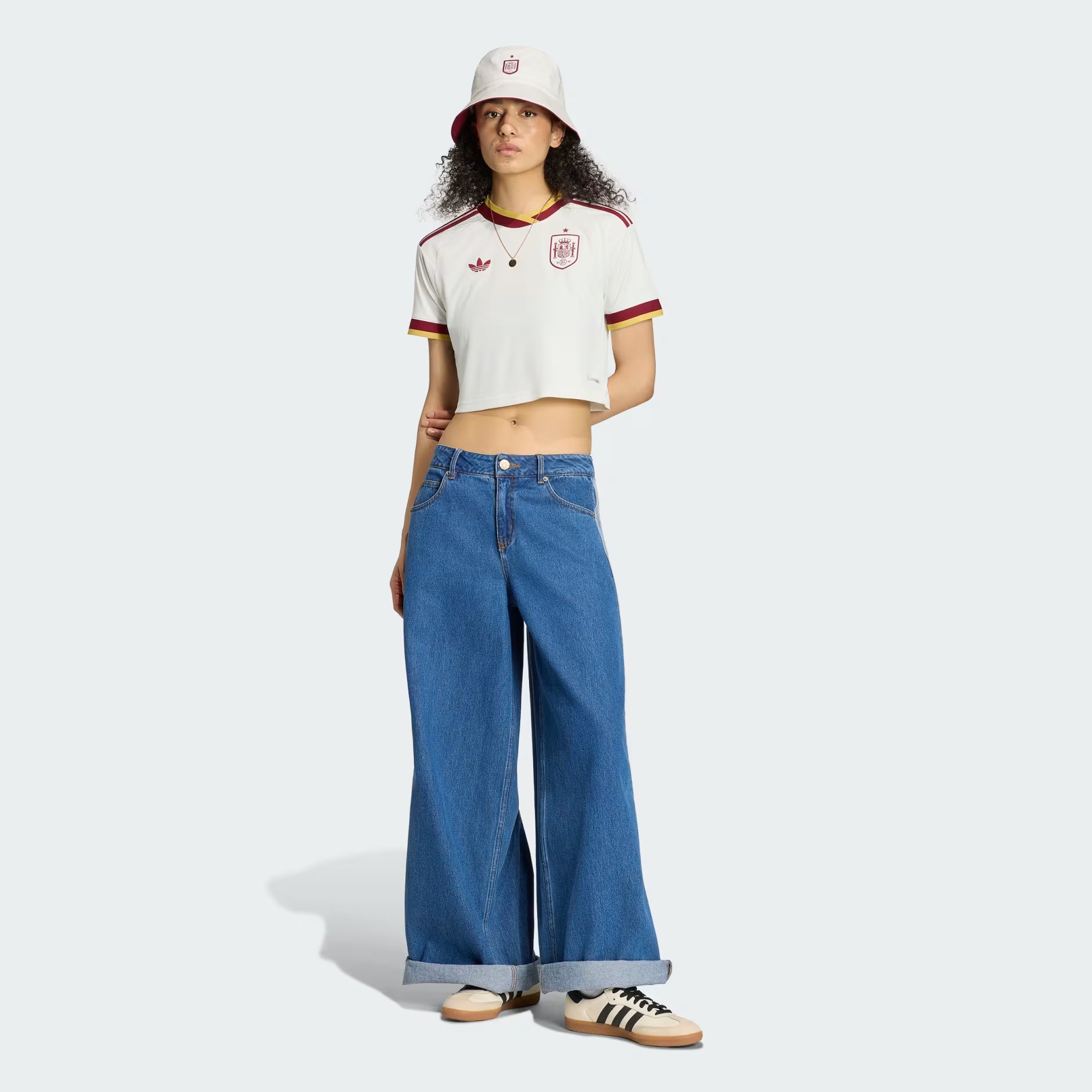 Spain 26 Away Cropped Jersey