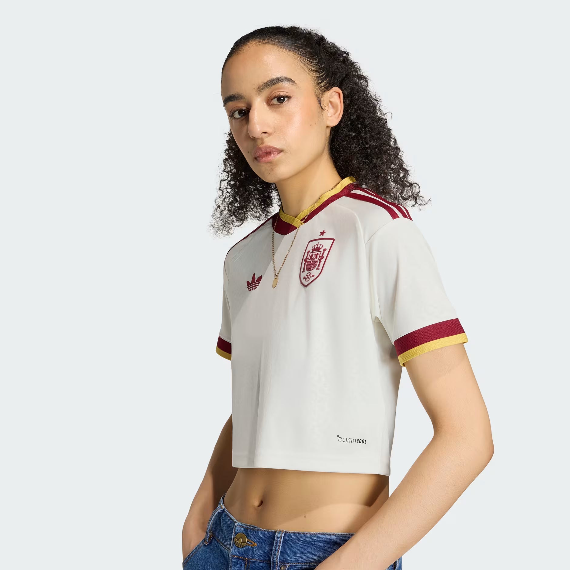 Spain 26 Away Cropped Jersey